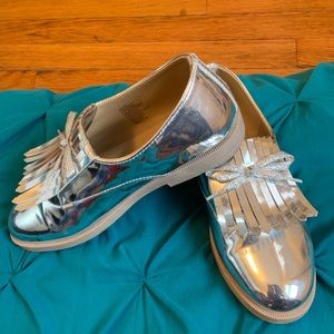 Silver Oxfords